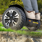 Warrior 8.5 inch 350W*2 off-Road Self-Balancing Scooter - All Terrain Self-Balancing Scooter with Bluetooth Speaker and LED Lights, 10 mph Max Speed for Kids and Adults,Max Weight 265lbs