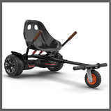 MIHOVER HK2 Hoverboard Go Kart with Rear Shock Absorption, Hoverboard Seat Attachment Accessory for 6.5" 8" 10" Hover Board (Hoverboard not included)
