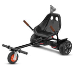MIHOVER HK2 Hoverboard Go Kart with Rear Shock Absorption, Hoverboard Seat Attachment Accessory for 6.5" 8" 10" Hover Board (Hoverboard not included)